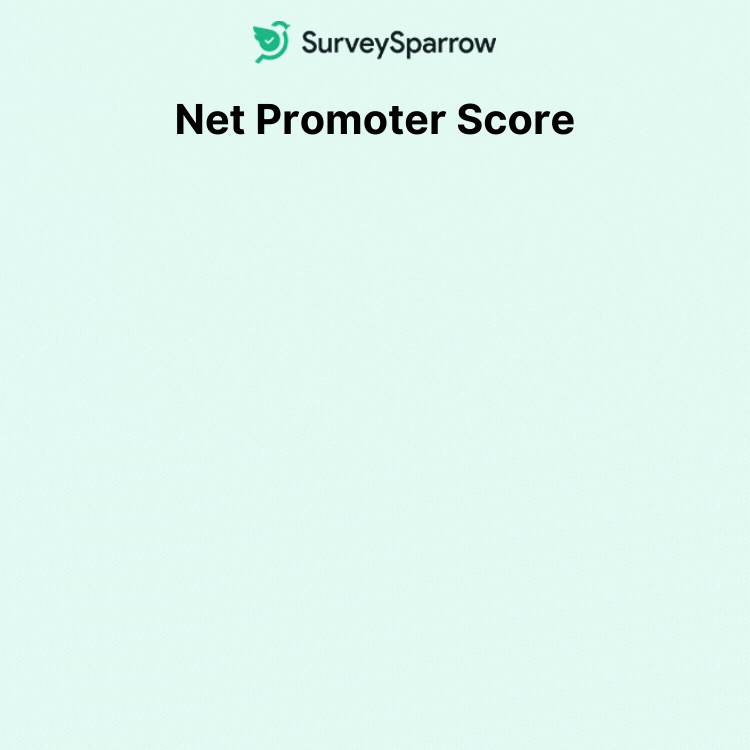 Customer Loyalty Promoters GIF by SurveySparrow