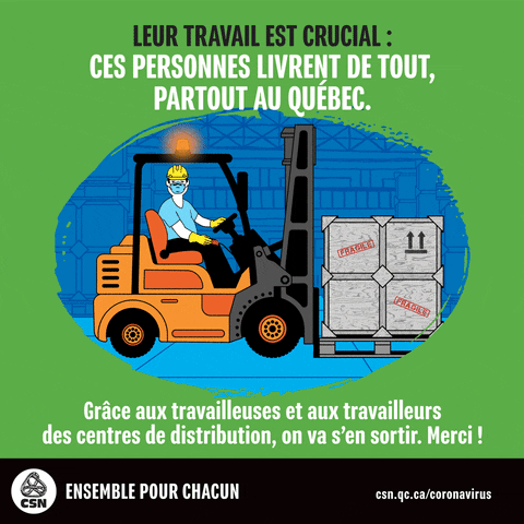 lacsn giphyupload coronavirus covid19 quebec GIF