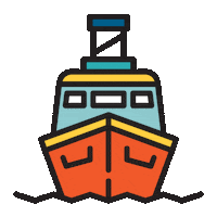 Water Beach Sticker