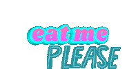 Eatme Sticker