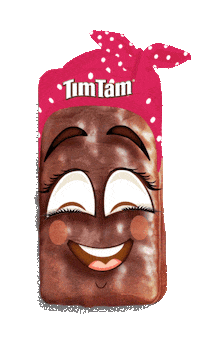 TimTamindo smile laugh emoji in love Sticker