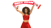 Cheerleader Pompom Sticker by MonacoBasket