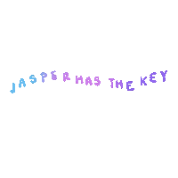 JasperHasTheKey jasperhasthekey keyarra keyjasper Sticker