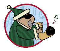 Christmas Tree Brenda Sticker by Christmas Music