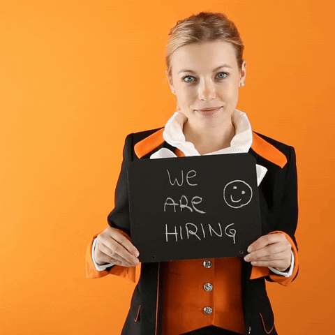 orange hiring GIF by Sixt