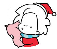 Santa Claus Love Sticker by Ai and Aiko