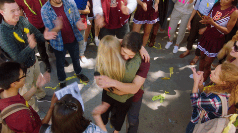 jenn mcallister hug GIF by AwesomenessTV