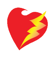 Heart Spinning Sticker by StartingHearts
