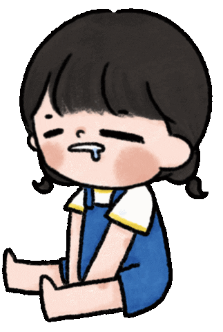 Sad Illustration Sticker by whee