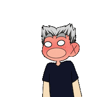 Embarrassed Scream Sticker