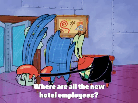 season 4 krusty towers GIF by SpongeBob SquarePants