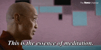 Meditation Slip GIF by The Roku Channel