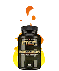 steelsupplements workout bodybuilding supplements sweating Sticker