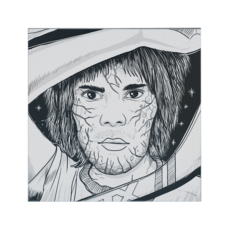 EnricoJames beautifully broken enrico james Sticker