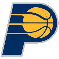 Blue And Gold Logo Sticker by Indiana Pacers