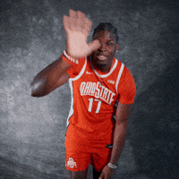 Basketball Hello GIF by Ohio State Athletics