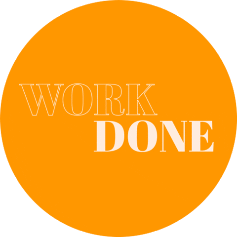 StudioBBB work work work done done with work finished work Sticker