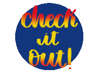 Look Check It Out Sticker