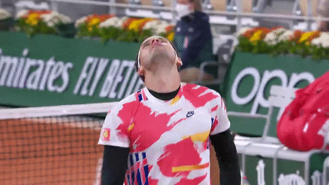 Sad French Open GIF by Roland-Garros