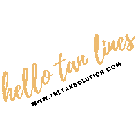 Spraytan Sticker by tanmontreal