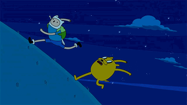 adventure time running GIF by Cartoon Network EMEA