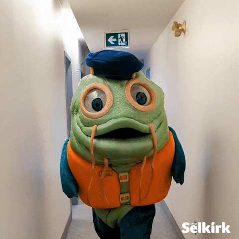 Mascot Reaction GIF by City of Selkirk