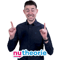 Happy Point Sticker by Nutheorie