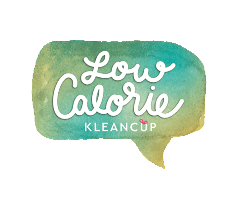 Low Calorie Klean Sticker by Wake Cup