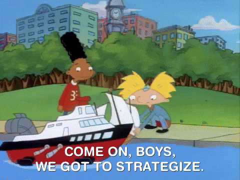 hey arnold nick splat GIF