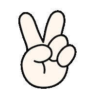 Lazy_Heroes peace vibe easy peace out Sticker