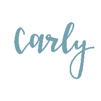 Calligraphy Carly Sticker