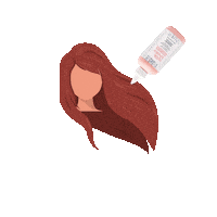 Milk Shake Hair Sticker by Peloko