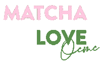 Muchlove Love Sticker by Oh Cha Matcha
