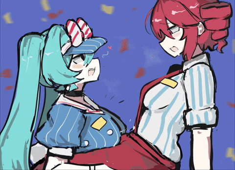 Hatsune Miku Kasane Teto GIF