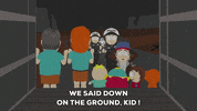 scared eric cartman GIF by South Park 