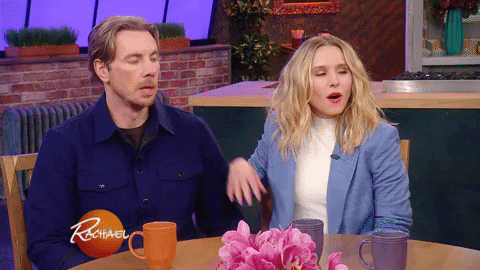 kristen bell love GIF by Rachael Ray Show