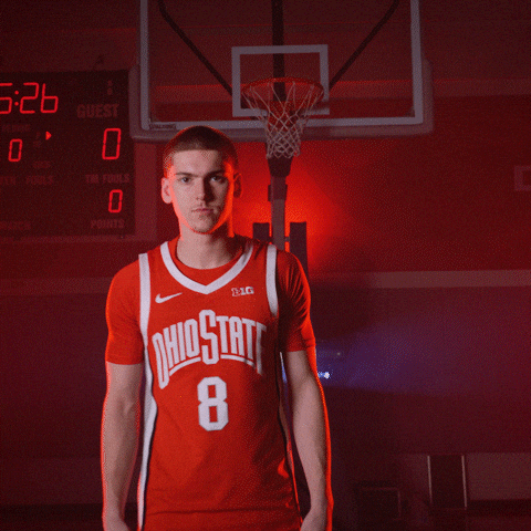 Basketball Osu GIF by Ohio State Athletics