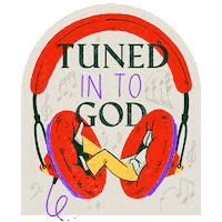 TrinityChristianCentre music listening headphones worship Sticker