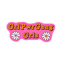 Girls Seventies Sticker by Sophie Rose Brampton