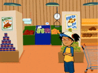 Happy Grocery Store GIF by BrainPOP