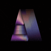 ariweinkle typography alphabet a letter GIF
