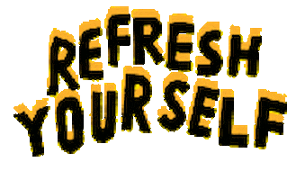refresh refreshyourself Sticker by Square Root Soda
