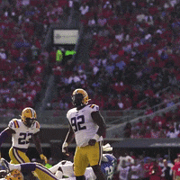 Lsu Football Dancing GIF by LSU Tigers