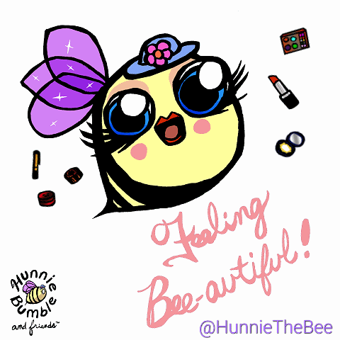 I Feel Pretty Love GIF by Hunnie the Bee