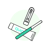 spin delivery Sticker by quip