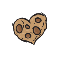 heart cookies Sticker by Pummel & Friends