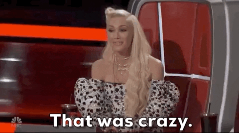 That Was Crazy GIF by The Voice