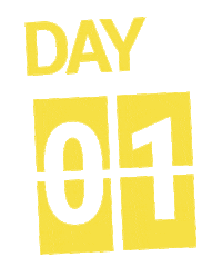 Day One Sticker by Wunderman Thompson