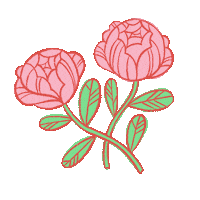 Pink Vintage Sticker