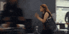aya cash running GIF by You're The Worst 
